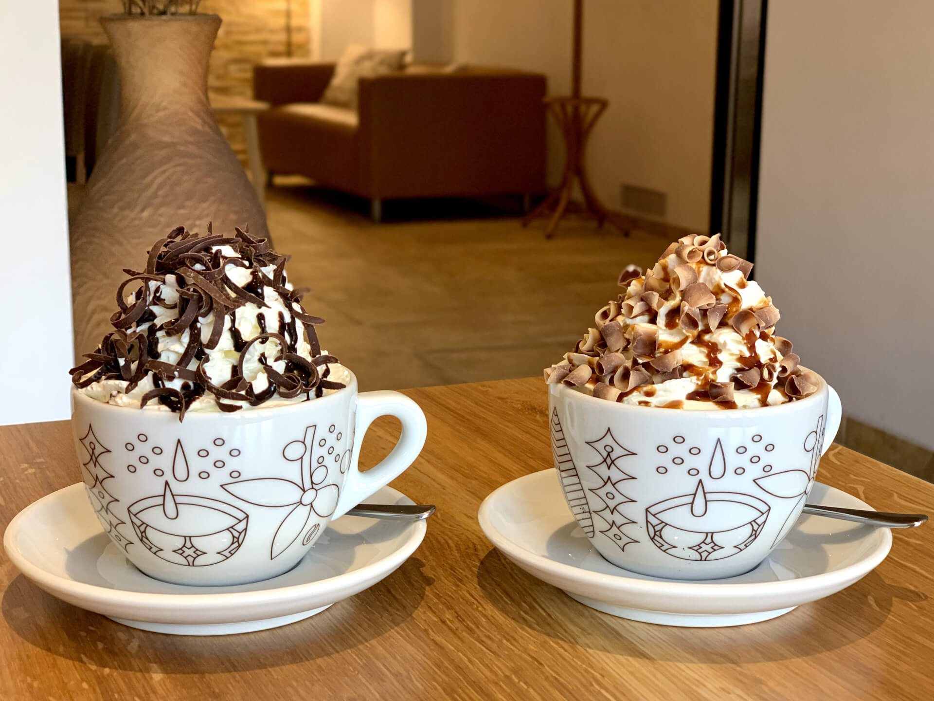 Sladké pokušené v kavárně Café Cassis