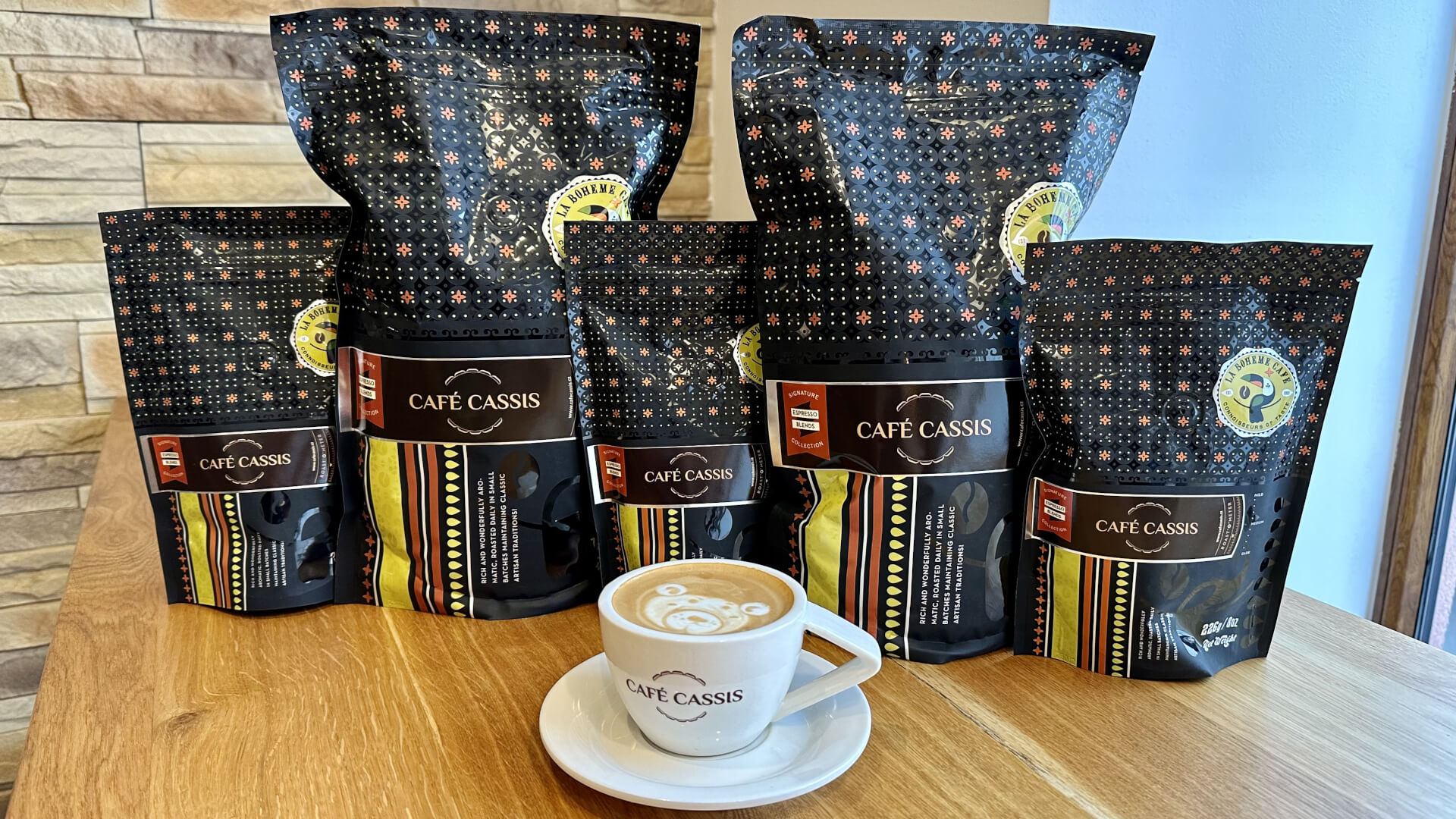 Výběrová čerstvě pražená káva Café Cassis